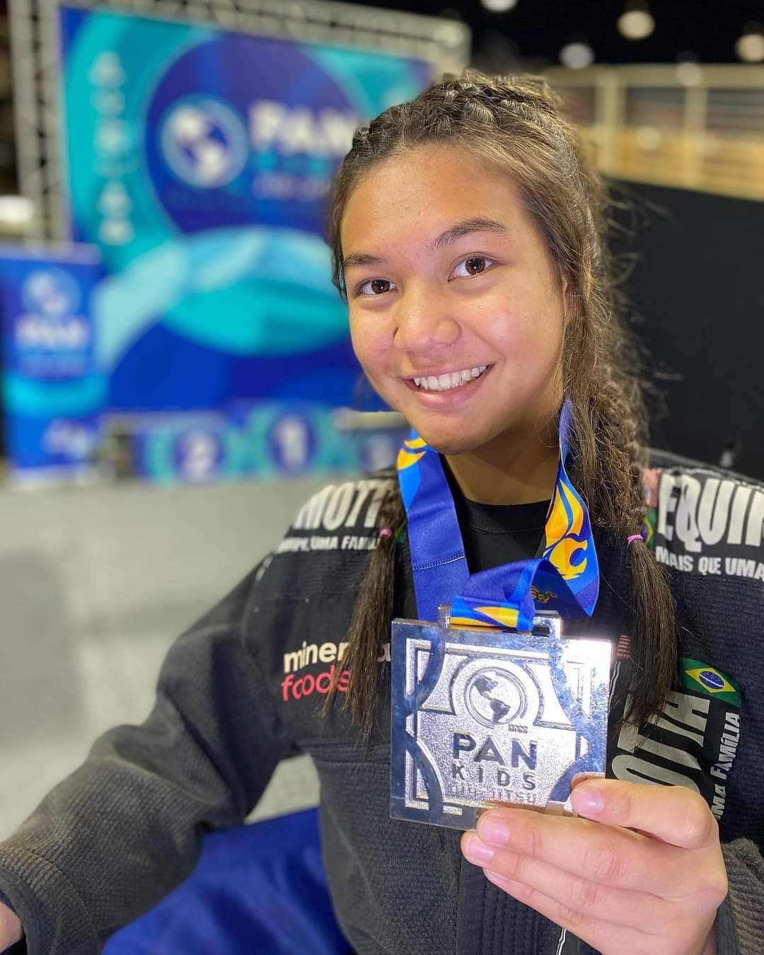 Barretense conquista medalha no Pan Kids Jiu Jitsu O Diário