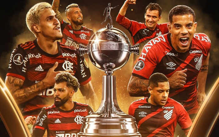 Flamengo e Athletico-PR disputam final da Copa Libertadores no